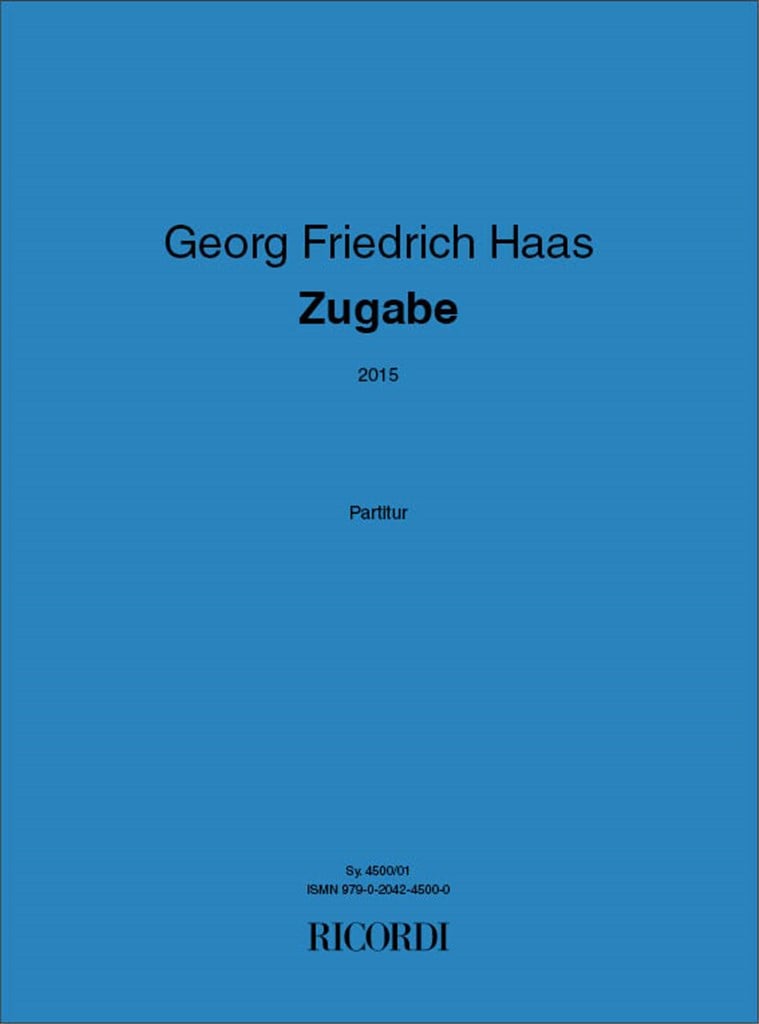 Zugabe
